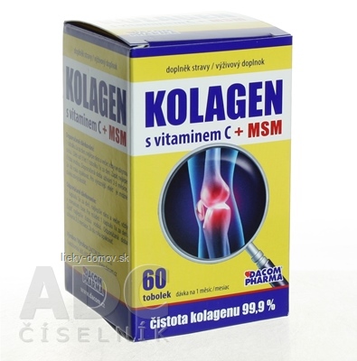 KOLAGEN s vitamínom C + MSM cps 1x60 ks