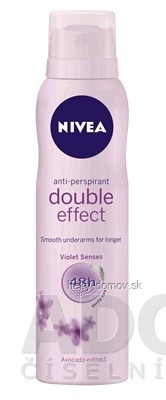 NIVEA Anti-perspirant Double Effect sprej 1x150 ml