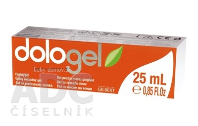 dologel ústny masážny gél 1x25 ml