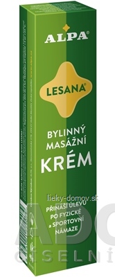 ALPA KRÉM LESANA bylinný masážny 1x40 g