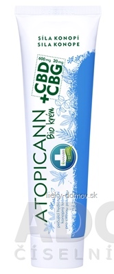 ANNABIS ATOPICANN Bio krém CBD + CBG konopný, pre citlivú pokožku 1x100 ml