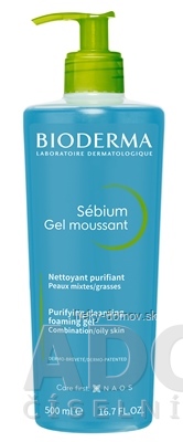 BIODERMA Sébium Gel moussant čistiaci penivý gél, s pumpou 1x500 ml