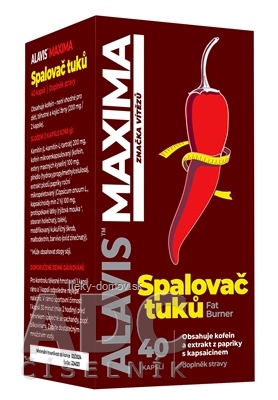 ALAVIS MAXIMA Spaľovač tukov cps 1x40 ks