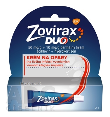 Zovirax DUO crm (tuba Al) 1x2 g