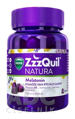 ZzzQuil NATURA želé s príchuťou lesného ovocia 1x30 ks