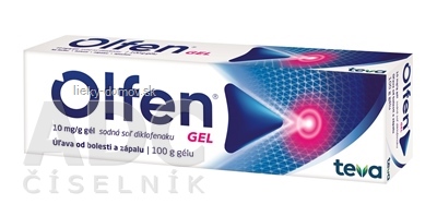 Olfen gel gel (tuba Al) 1x100 g