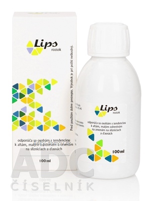 Lips roztok na afty (inov. 2022) 1x100 ml