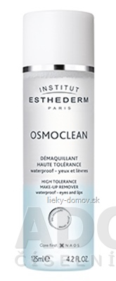 ESTHEDERM OSMOCLEAN HIGH TOLERANCE MAKE-UP REMOVER odličovač očných partií a pier 1x125 ml