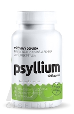 Top Green Psyllium cps 1x100 ks