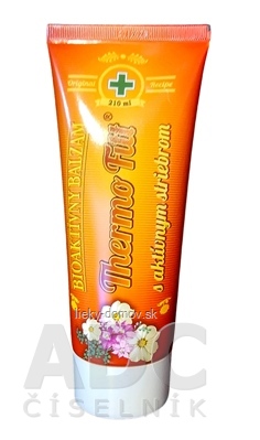Thermo Fitt – Bioaktívny balzam s výťažkami liečivých rastlín a aktívnym striebrom (v tube) 1x210 ml