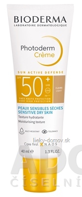 BIODERMA Photoderm Krém SPF 50+ svetlý 1x40 ml