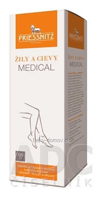 Priessnitz Žily a cievy Medical gél 1x125 ml