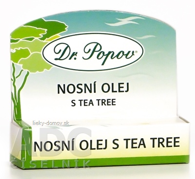 DR. POPOV NOSOVÝ OLEJ S TEA TREE 1x6 ml