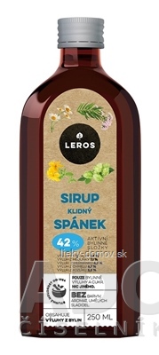 LEROS Sirup Pokojný spánok 1x250 ml