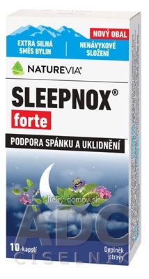 SWISS NATUREVIA SLEEPNOX forte cps 1x10 ks