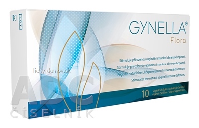 GYNELLA Flora vaginálne čapíky (inov. 2024) 1x10 ks