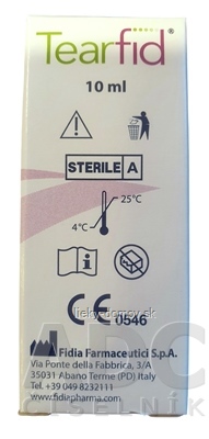 Tearfid očné kvapky (inov. 2021) 1x10 ml