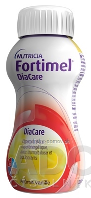 Fortimel DiaCare s vanilkovou príchuťou 24x200 ml (4800 ml)