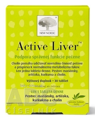 NEW NORDIC Active Liver tbl 1x30 ks