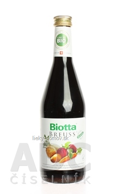 Biotta BIO šťava BREUSS zeleninová 1x500 ml