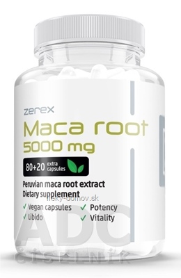 Zerex Maca cps, extrakt z koreňa, 1x100 ks
