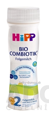 HiPP 2 BIO COMBIOTIK tekutá následná mliečna dojčenská výživa (od ukonč. 6. mesiaca) 1x200 ml