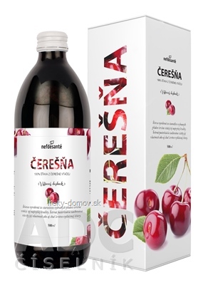 nefdesanté ČEREŠŇA šťava, s vitamínom C, 1x500 ml