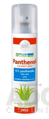 PLUS LEKÁREŇ Panthenol 10% CHLADIVÝ SPREJ sensitive, pena 1x150 ml