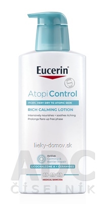 Eucerin AtopiControl Telové mlieko pre suchú pleť 1x400 ml