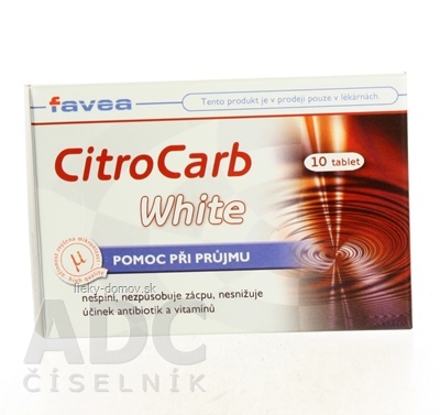 CitroCARB White tbl 1x10 ks