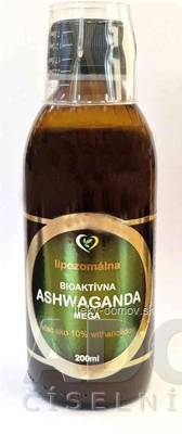 Zdravý svet Lipozomálna ASHWAGANDA mega 1x200 ml