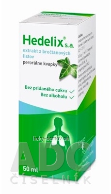 HEDELIX S.A. gto por (liek.skl.hnedá) 1x50 ml