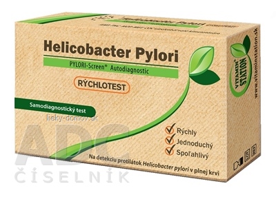 VITAMIN STATION Rýchlotest Helicobacter Pylori samodiagnostický test z krvi, 1x1 set