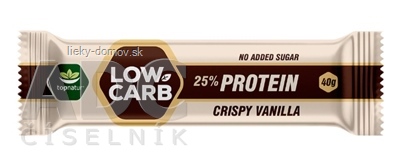 topnatur LOW CARB Tyčinka PROTEIN Vanilka 1x40 g