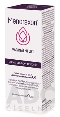 MENORAXON vaginálny gél 30 ml + 10 jednorazových kanýl, 1x1 set