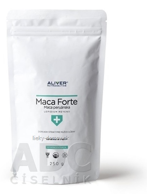 ALIVER MACA Peruánska FORTE prášok (koncentrát 4:1) 1x250 g