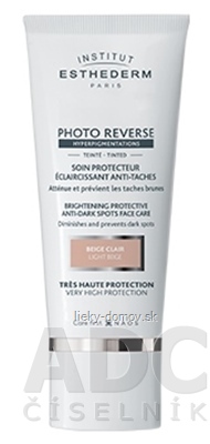 ESTHEDERM PHOTO REVERSE BRIGHTENING FACE CARE ochranný krém, svetlý odtieň 1x50 ml