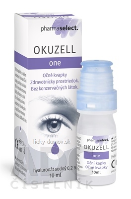 OKUZELL one očné kvapky 1x10 ml