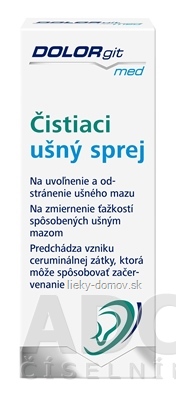 DOLORgit med Čistiaci ušný sprej 1x20 ml