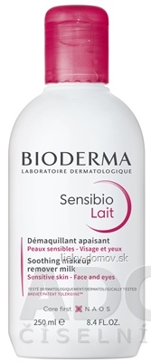 BIODERMA Sensibio CISTIACE MLIEKO na citlivú pleť 1x250 ml