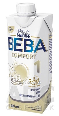 BEBA COMFORT 1 HM-O tekutá počiatočná mliečna výživa (od narodenia) 1x500 ml