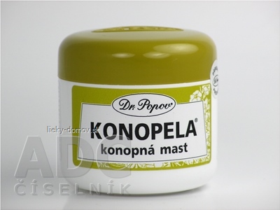 DR. POPOV KONOPELA konopná masť 1x50 ml