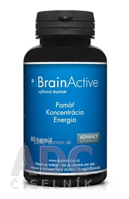 ADVANCE BrainActive - Pamäť, Koncentrácia, Energia cps 1x60 ks