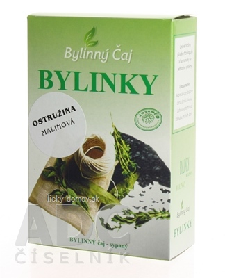 JUVAMED OSTRUŽINA MALINOVÁ - LIST bylinný čaj sypaný 1x40 g