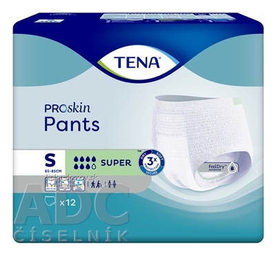 TENA Pants Super S naťahovacie inkontinenčné nohavičky 1x12 ks