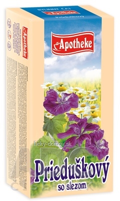 APOTHEKE ČAJ PRIEDUŠKOVÝ SO SLEZOM 20x2 g (40 g)