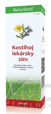 NATURLAND KOSTIHOJ LEKÁRSKY 2 in1 KRÉM 1x100 ml