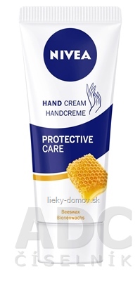 NIVEA Krém na ruky PROTECTIVE CARE s včelím voskom 1x75 ml