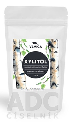 Vemica XYLITOL sladidlo brezový cukor, prášok 1x1000 g