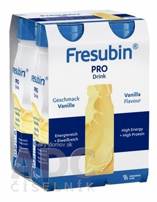 Fresubin PRO Drink príchuť vanilková, sol 24x200 ml